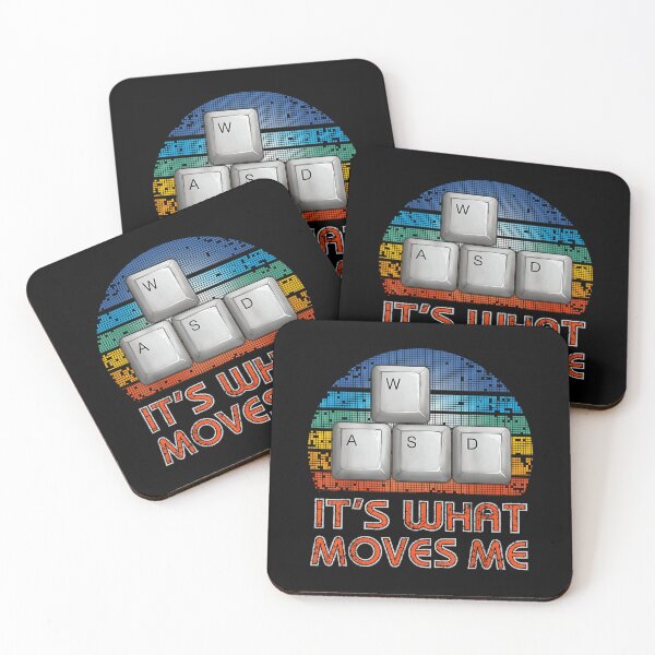 Item preview, Retro Vintage WASD PC Gamer Gaming Lover designed and sold by ChestOutLoud.