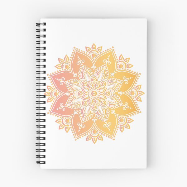 Item preview, Mandala pink gold designed and sold by happymandala.