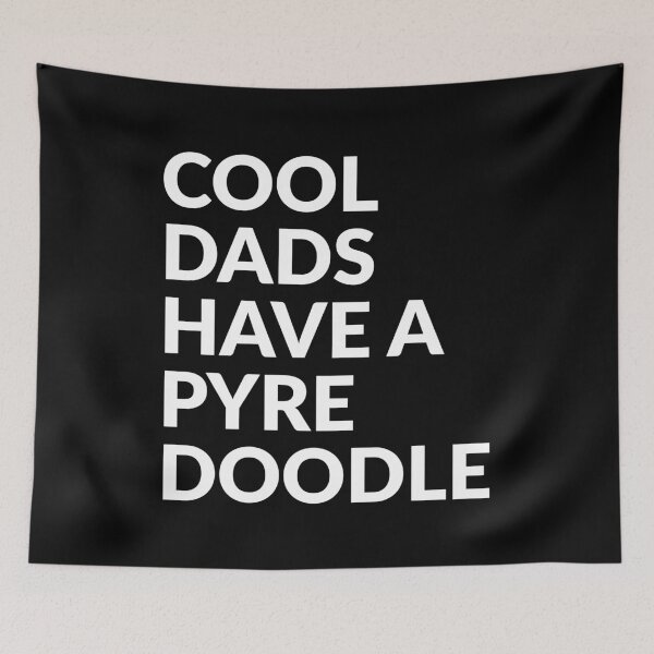 Item preview, Cool Dads Have A Pyredoodle Gift  designed and sold by Guarddogdrive.
