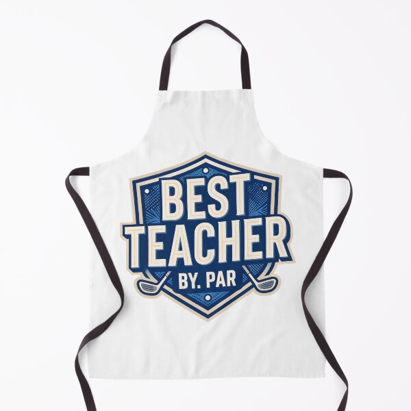 Item preview, BEST TEACHER BY PAR – Golf School Gift designed and sold by MKV Design.