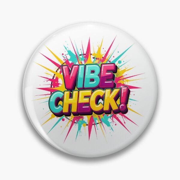 Item preview, VIBE CHECK Comic Style Neon Splash designed and sold by worldshopcolor.