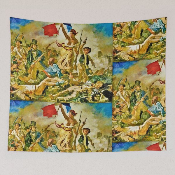 Item preview,  Eugène Delacroix, Liberty Leading the People, 1830, digitally enhanced  designed and sold by CristalleLisa.