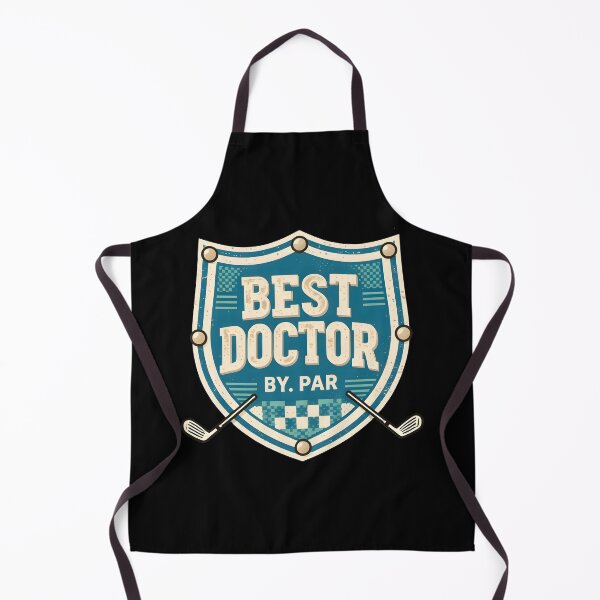 Item preview, BEST DOCTOR Golf Badge – Vintage Retro Gift designed and sold by MKV Design.