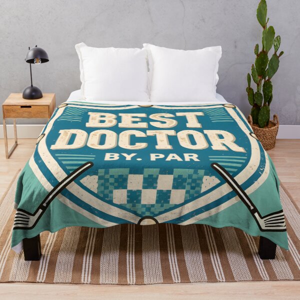 Item preview, BEST DOCTOR Golf Badge – Vintage Retro Gift designed and sold by MKV Design.