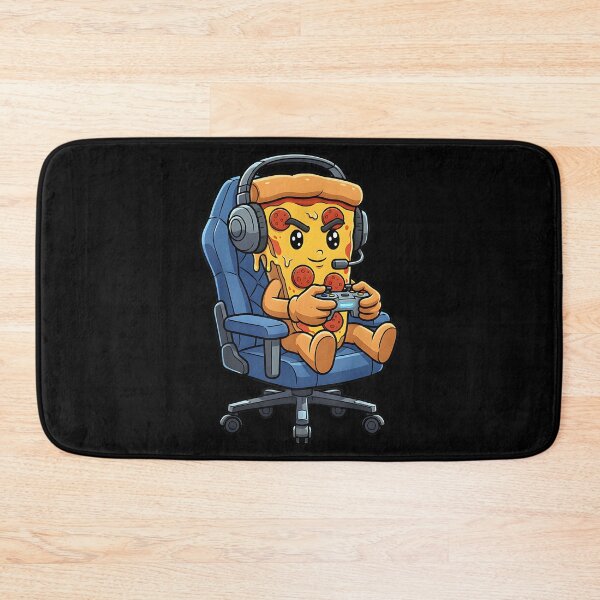 Item preview, Funny Gamer Pizza Gaming Video Games designed and sold by ChestOutLoud.