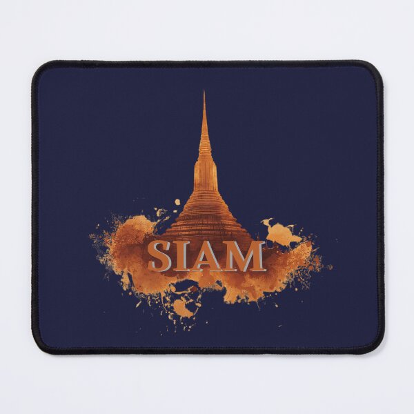 Item preview, SIAM Pagoda – Vintage Thai Heritage Art with Ink Splash designed and sold by phiawdesign9.