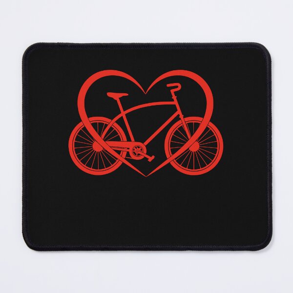 Item preview, Bike Heart Bicycle Love Cycling Valentines Day Women Men Kids designed and sold by clothesy7.