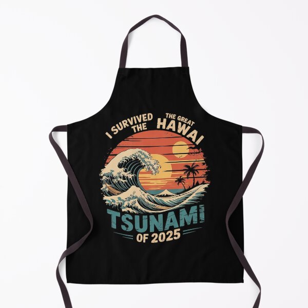 Item preview, I Survived The Great Hawaii Tsunami of 2025 Everyone Learn 52  designed and sold by MarkLeedsArt.