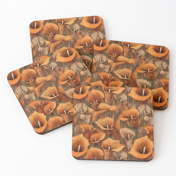 Item preview, Artistic Calla Lilies Texture - Flower Floral Pattern  - Valentine Gifts For Him designed and sold by RoyalStarsPatts.