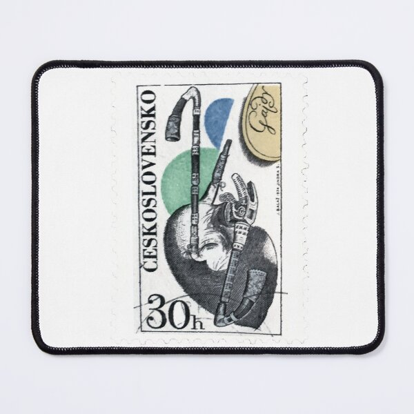Item preview, Czech Republic Music Vintage Postage Stamp designed and sold by red-amber65.