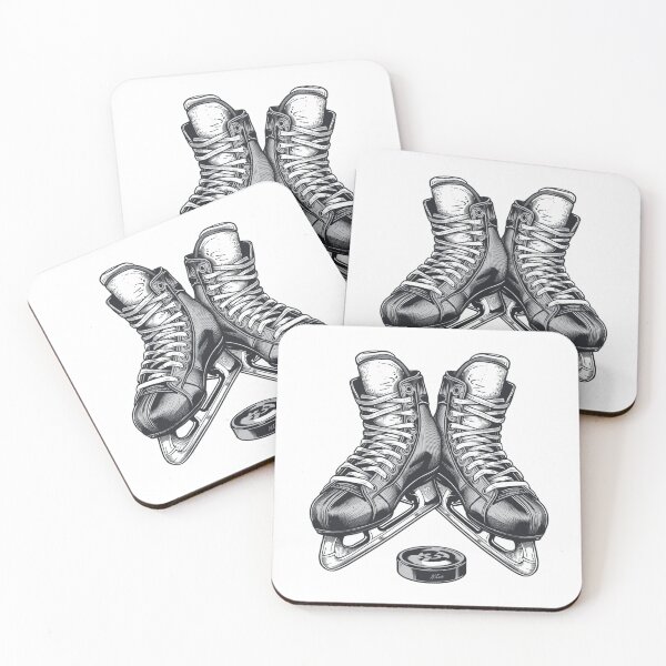 Item preview, Winter Sports Hockey Skates Game Sticker  designed and sold by colorleafz.