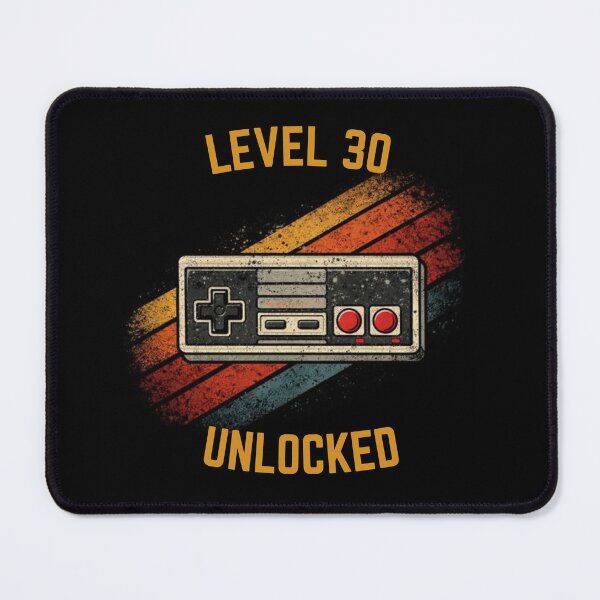 Item preview, Level 30 Unlocked - Funny 30th Birthday Retro Gamer Gift designed and sold by JakubDesigns89.