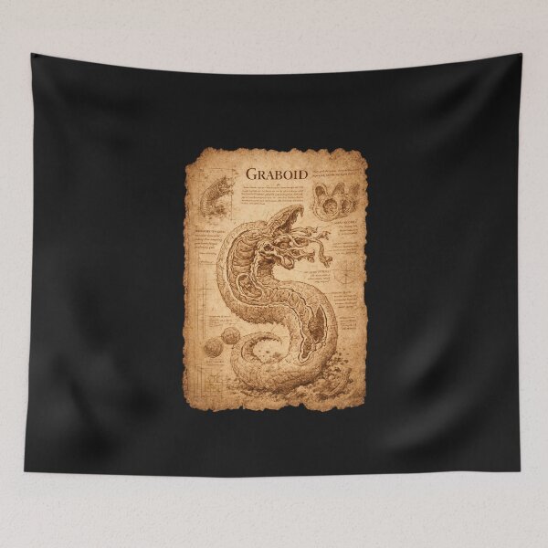Item preview, Graboid Schematic designed and sold by Popcorn Odyssey.