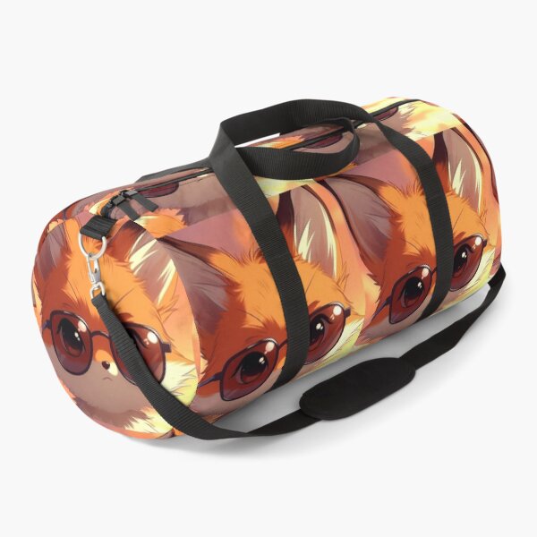 Item preview, Copy of Playful Anime Fox with Sunglasses Sunset Chibi Art designed and sold by NovaDigitalArt45.