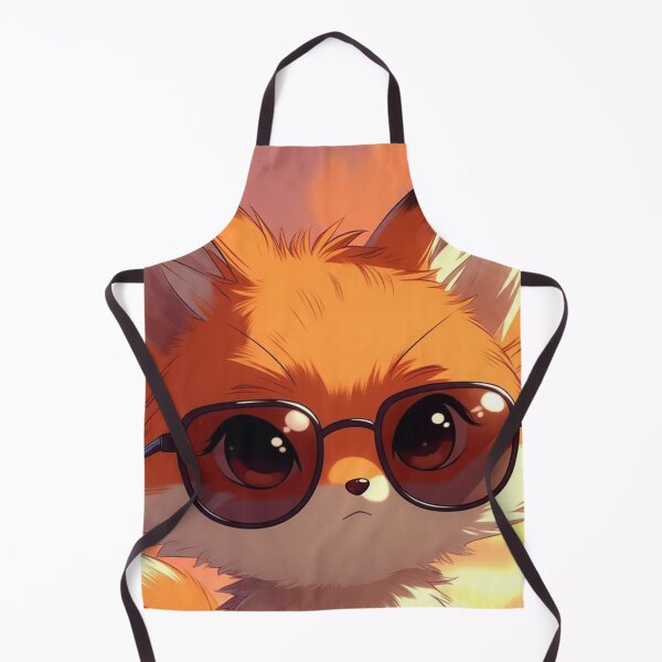 Item preview, Copy of Playful Anime Fox with Sunglasses Sunset Chibi Art designed and sold by NovaDigitalArt45.