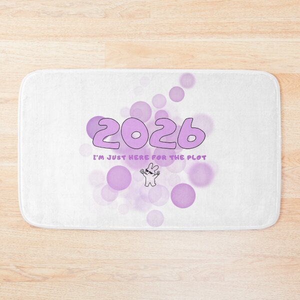 Item preview, 2026 – I'm Just Here for the Plot – Funny New Year Quote designed and sold by iamKRUK.