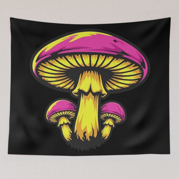 Item preview, Bioluminescent Mushrooms designed and sold by Grypis.