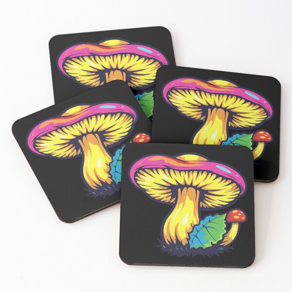 Item preview, Bioluminescent Mushrooms designed and sold by Grypis.