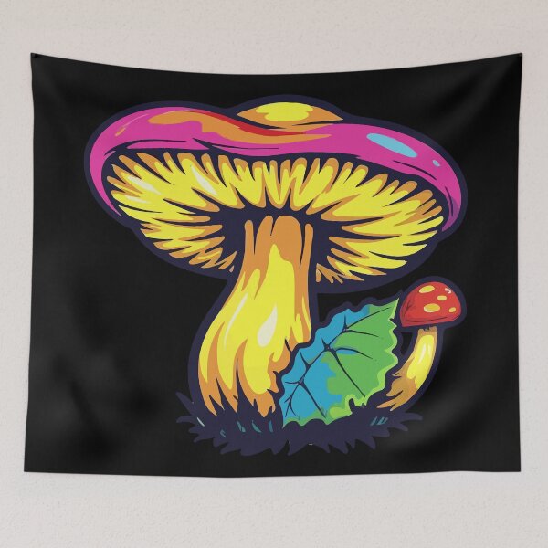 Item preview, Bioluminescent Mushrooms designed and sold by Grypis.
