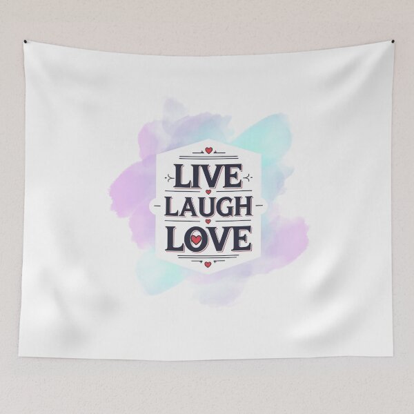 Item preview, Live Laugh Love — Comfort Art designed and sold by SloganSauce.