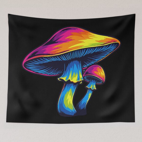 Item preview, Bioluminescent Mushrooms designed and sold by Grypis.