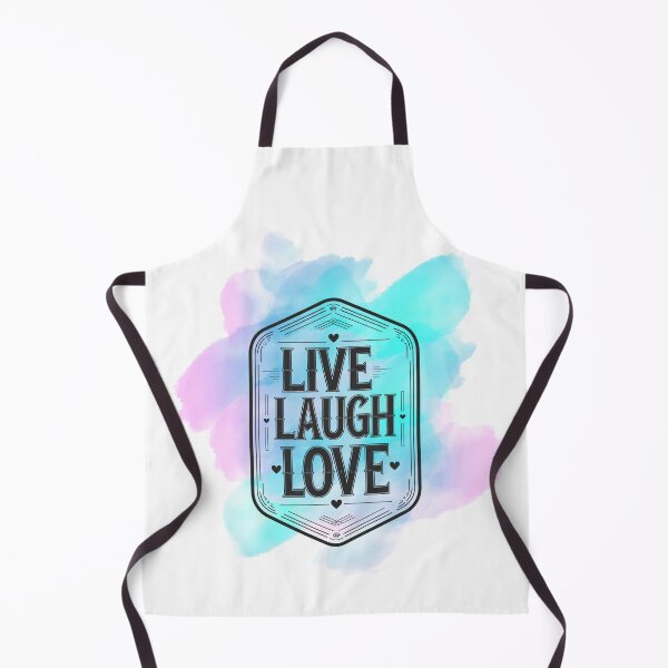 Item preview, Live Laugh Love — classic slogan design designed and sold by SloganSauce.
