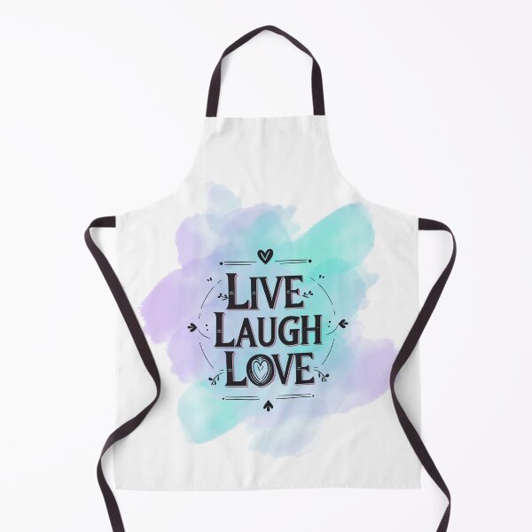 Item preview, Live Laugh Love — lifestyle print designed and sold by SloganSauce.