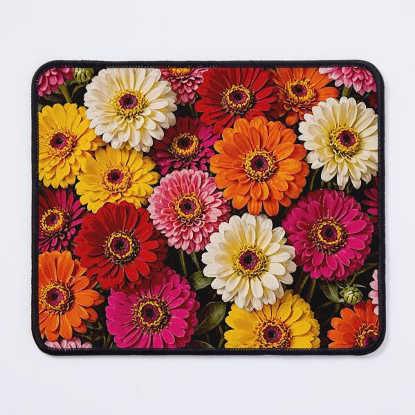 Item preview, Zinnias Flowers#9 designed and sold by Helios Be. Lavsh.