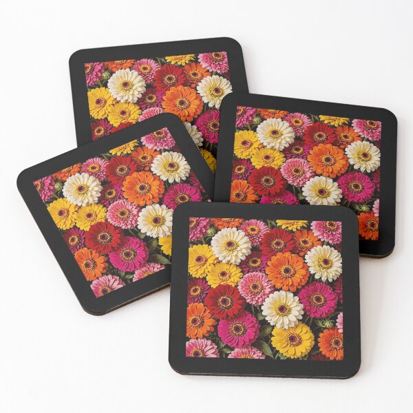 Item preview, Zinnias Flowers#9 designed and sold by Helios Be. Lavsh.