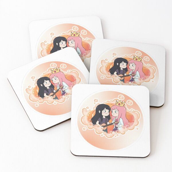 Item preview, Bubbline Love Art  Bubblegum & Marceline Inspired  Adventure Cartoon Fan Design designed and sold by Ditstyle.