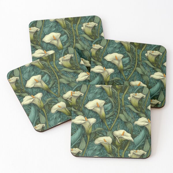 Item preview, Charming Calla Lilies  - Flower Garden Pattern  - Housewarming Gift Ideas designed and sold by RoyalStarsPatts.