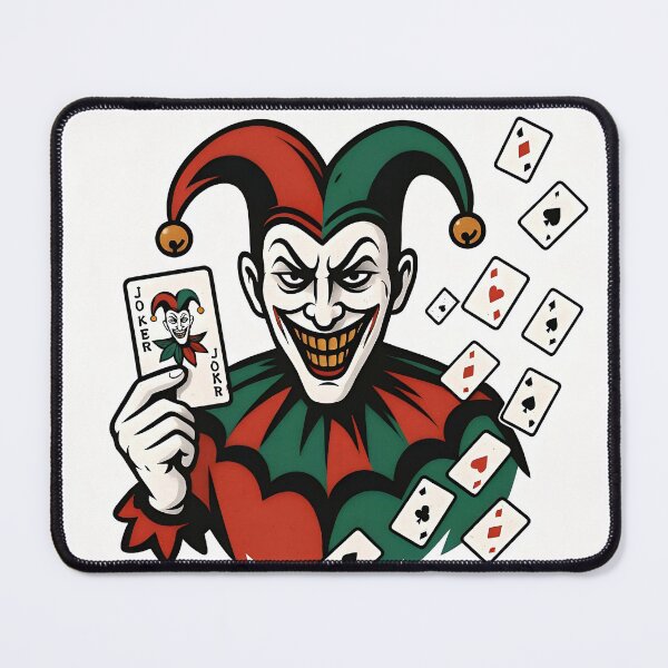 Item preview, Evil Jester Playing Card Art designed and sold by Amr Siam.