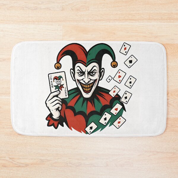 Item preview, Evil Jester Playing Card Art designed and sold by Amr Siam.