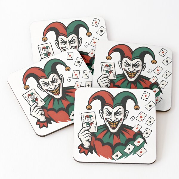 Item preview, Evil Jester Playing Card Art designed and sold by Amr Siam.