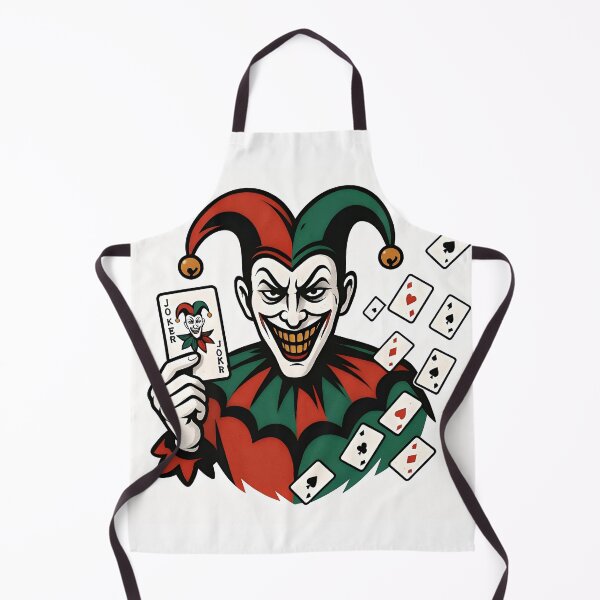 Item preview, Evil Jester Playing Card Art designed and sold by Amr Siam.