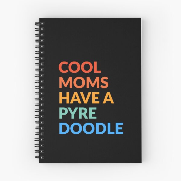 Item preview, Cool Moms Have A Pyredoodle Pride Gift  designed and sold by Guarddogdrive.