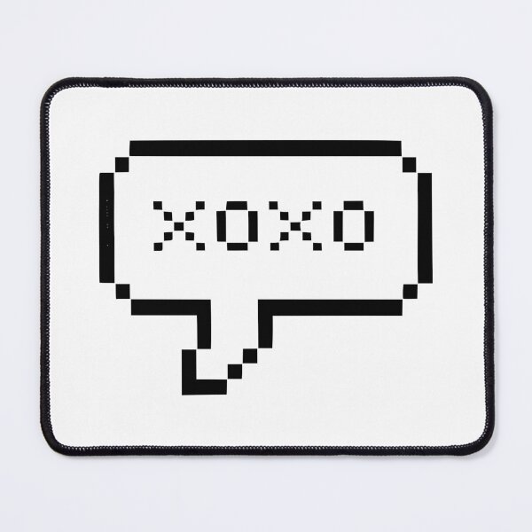 Item preview, 8 bit chat box xoxo pixel art designed and sold by tonylau81.