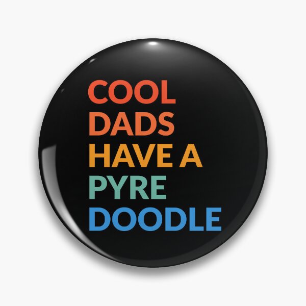 Item preview, Cool Dads Have A Pyredoodle Pride Gift  designed and sold by Guarddogdrive.