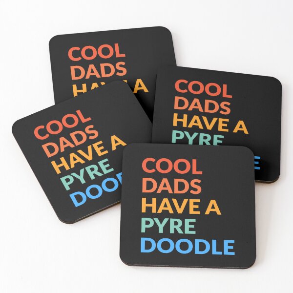 Item preview, Cool Dads Have A Pyredoodle Pride Gift  designed and sold by Guarddogdrive.