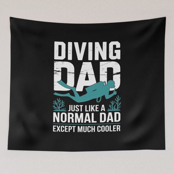 Item preview, Cool Scuba Diving For Dad Men Ocean Scuba Diver Instructor  designed and sold by MyzoToyota.