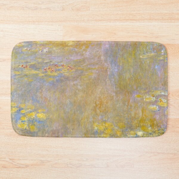 Item preview, Water lilies ("Yellow Nirvana") designed and sold by SharonTheFirst.