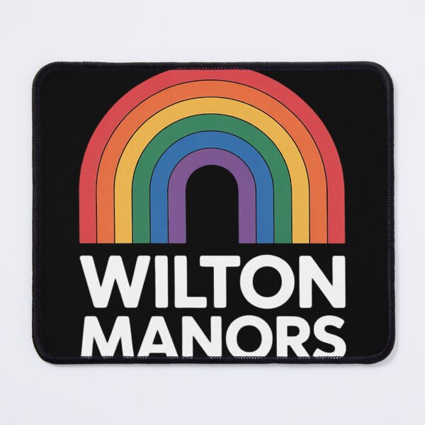 Item preview, Wilton Manors Rainbow LGBTQ Gay Pride Lesbians Queer designed and sold by NailMolisa.