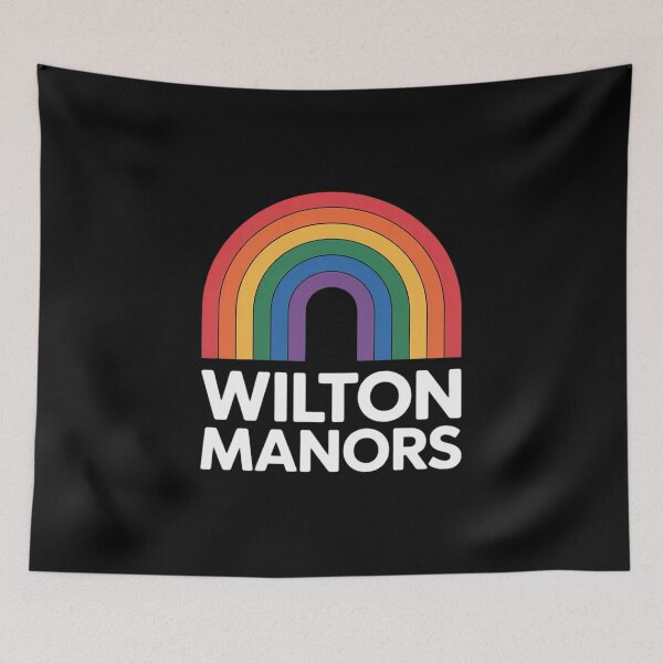 Item preview, Wilton Manors Rainbow LGBTQ Gay Pride Lesbians Queer designed and sold by NailMolisa.