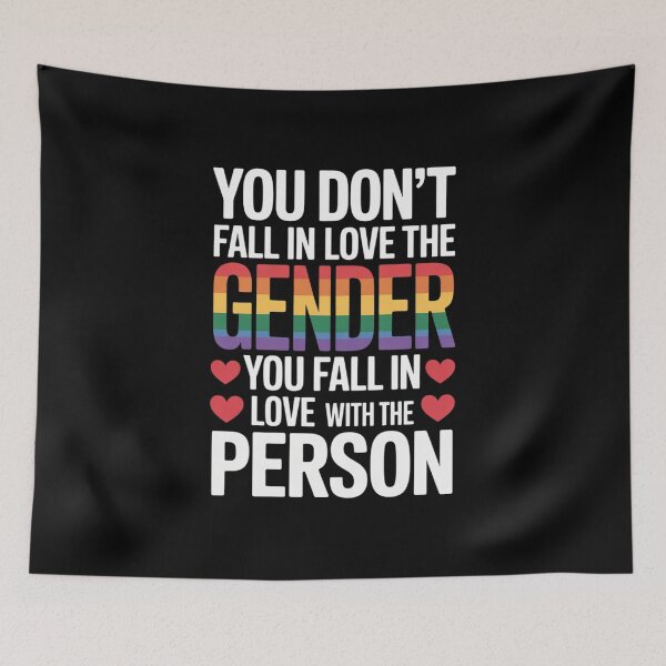 Item preview, You Don't Fall In Love With The Gender Queer LGBTQAI+ designed and sold by NailMolisa.