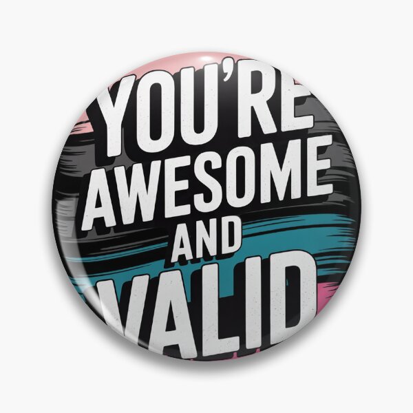 Item preview, You're Awesome And Valid Genderfluid LGBT Gender Fluid Queer designed and sold by NailMolisa.