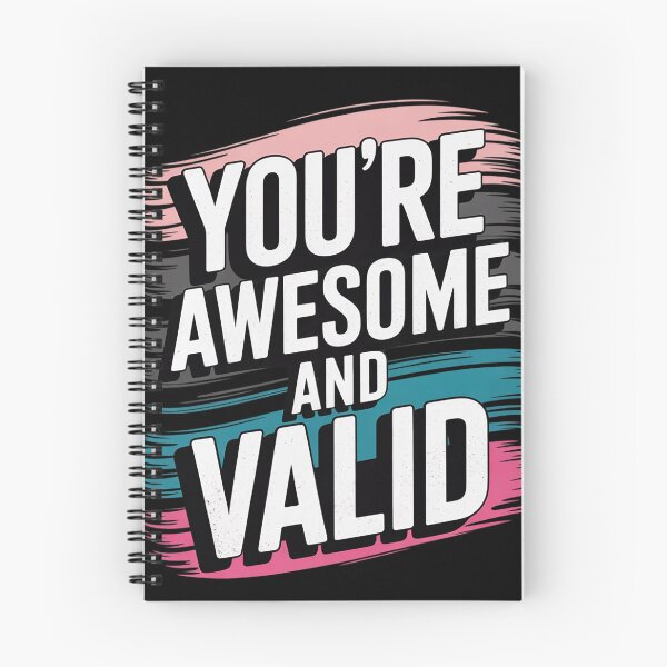 Item preview, You're Awesome And Valid Genderfluid LGBT Gender Fluid Queer designed and sold by NailMolisa.