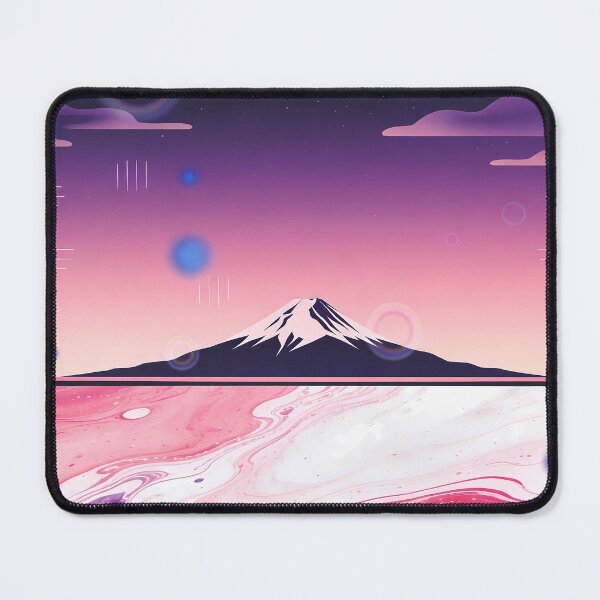 Item preview, White Stellar Fuji - Stardust Mountain Calm designed and sold by konkav.