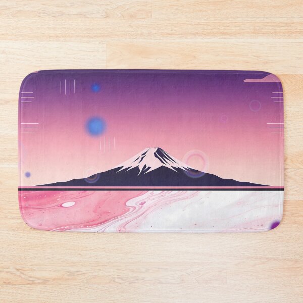 Item preview, White Stellar Fuji - Stardust Mountain Calm designed and sold by konkav.