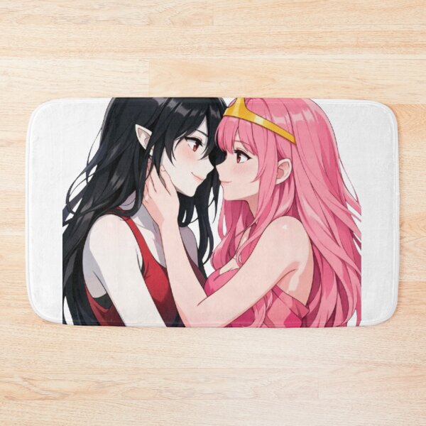 Item preview, Bubbline Love Art  Bubblegum & Marceline Inspired  Adventure Cartoon Fan Design designed and sold by Ditstyle.