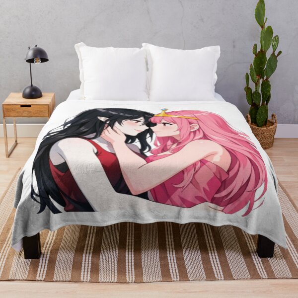Item preview, Bubbline Love Art  Bubblegum & Marceline Inspired  Adventure Cartoon Fan Design designed and sold by Ditstyle.